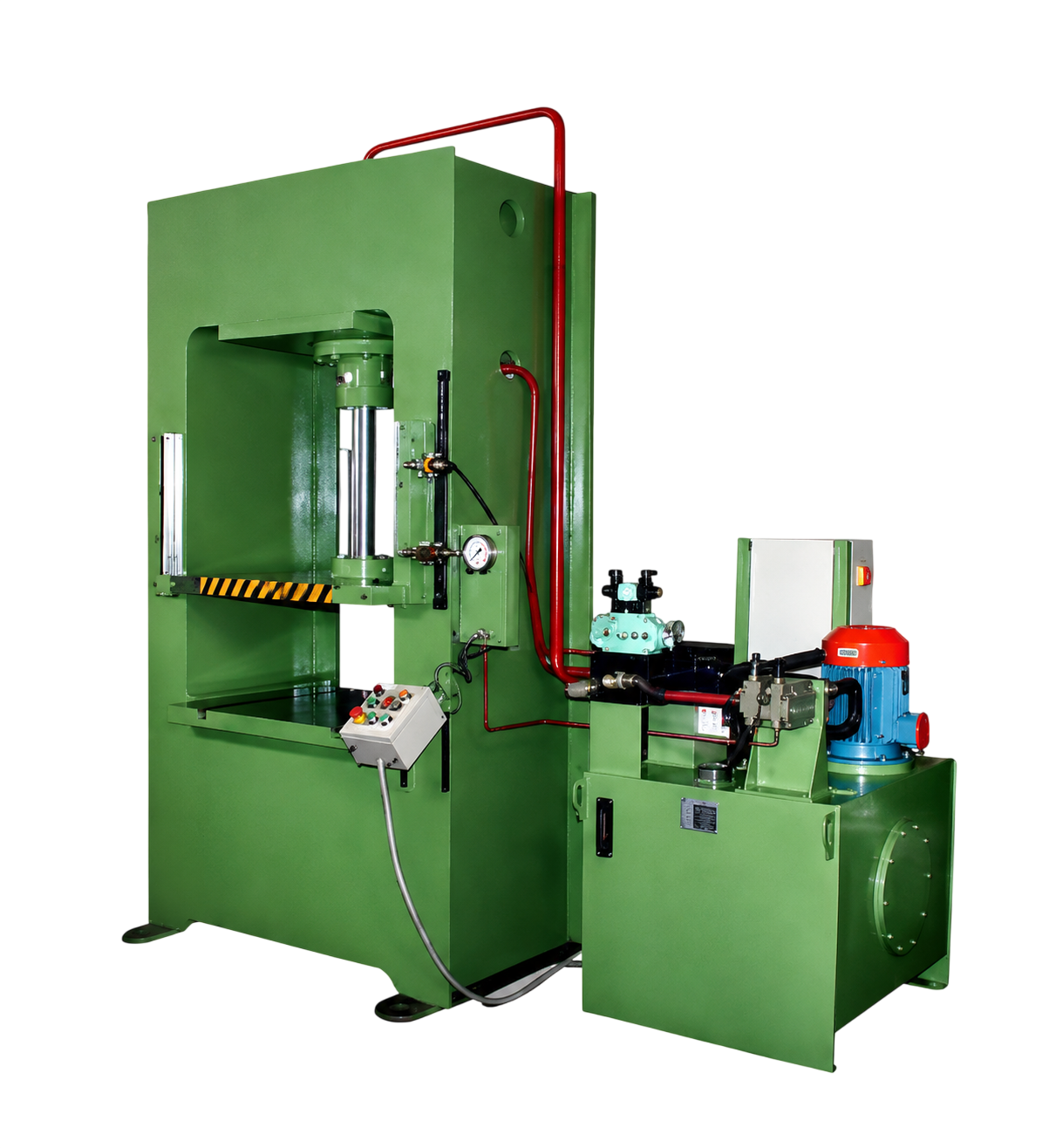 Hydraulic press manufactured by As Hydraulics Powerfull Team